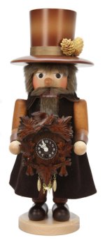 Cuckoo Clockmaker<br> Natural Ulbricht Nutcracker